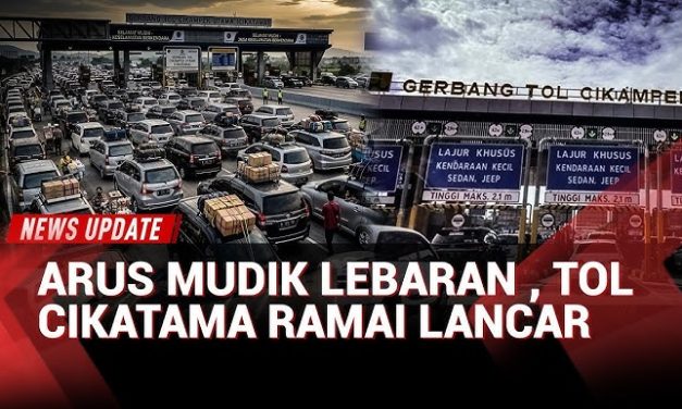 Pantauan Arus Mudik Lebaran Lalu Lintas Ramai Lancar