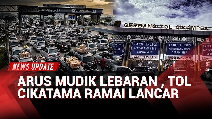 Pantauan Arus Mudik Lebaran Lalu Lintas Ramai Lancar