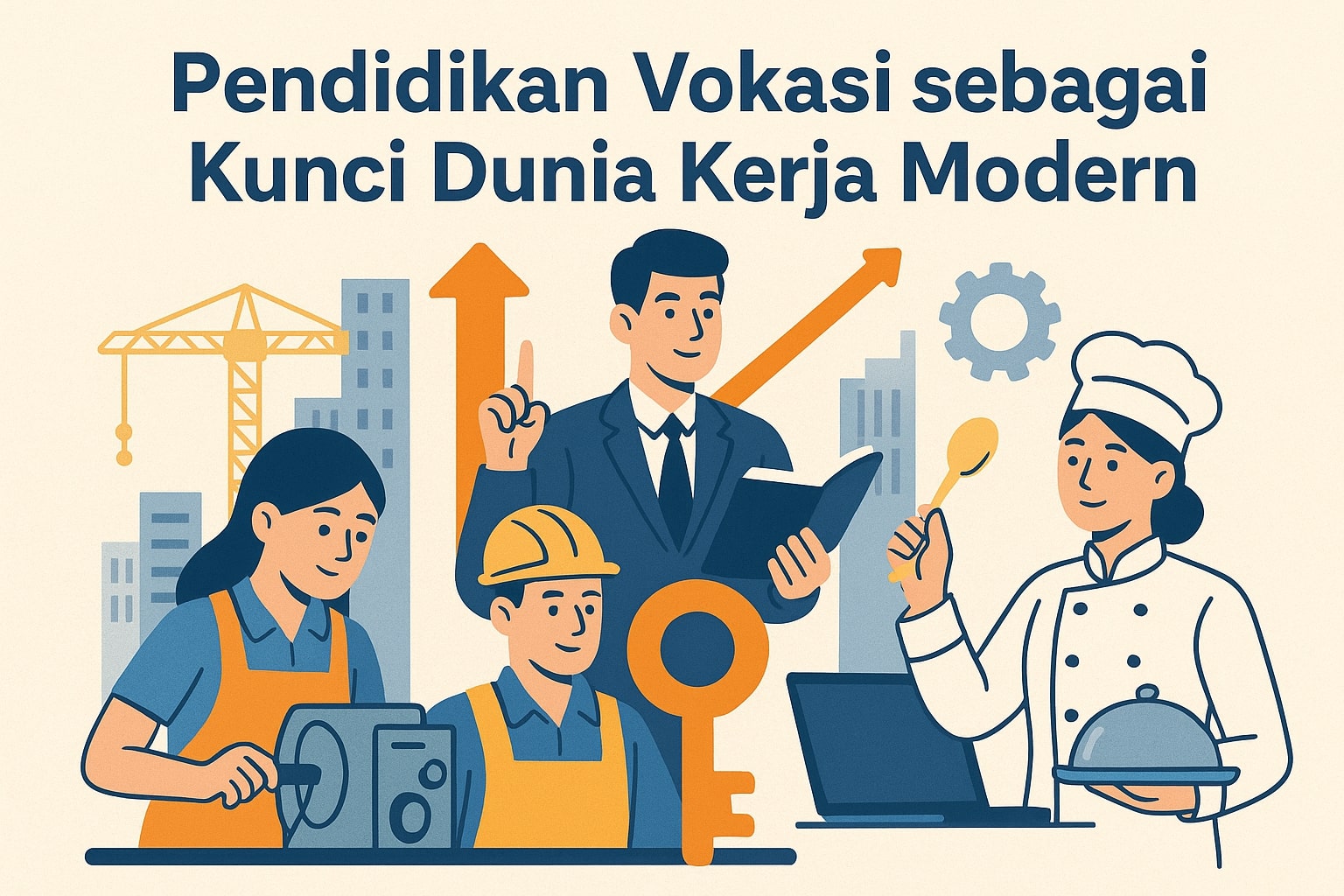 Peran Pendidikan Vokasi Dalam Menyiapkan Tenaga Kerja 