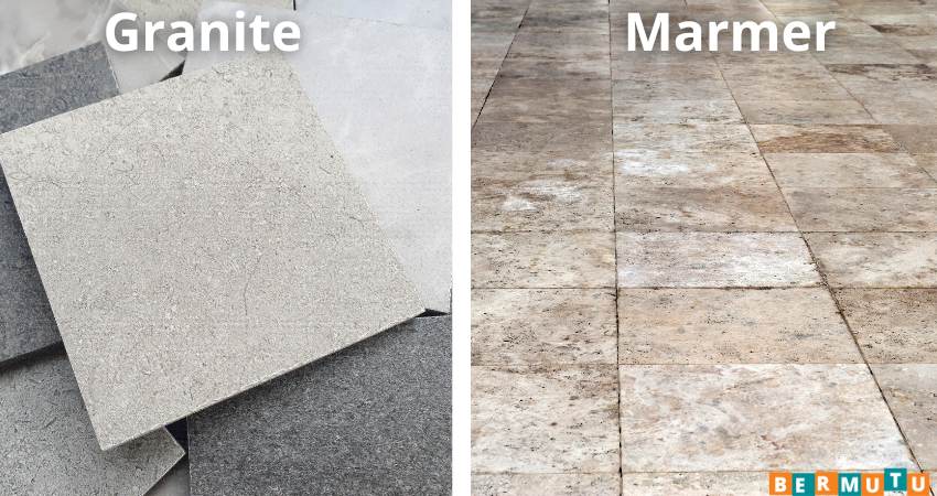 Perbandingan Marmer Dan Granit: Mana Yang Lebih Baik?