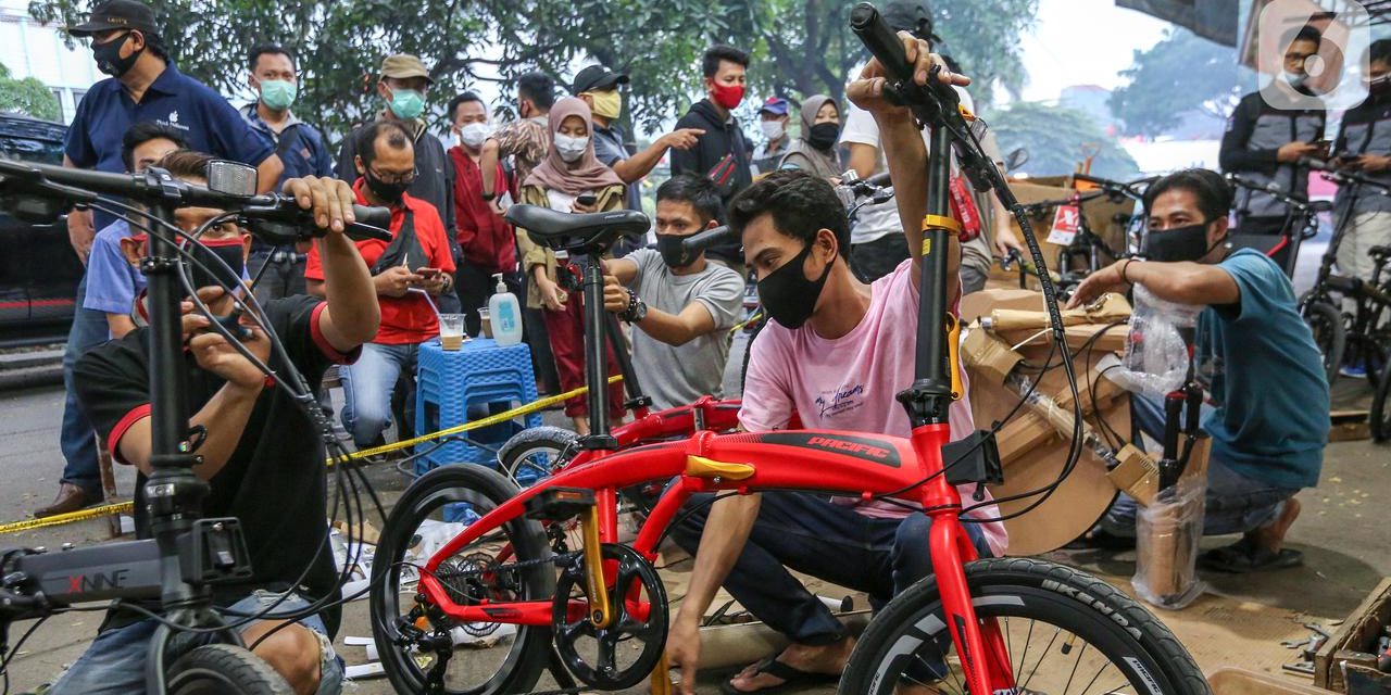 Tren Sepeda Lipat Di Kalangan Anak Muda Indonesia