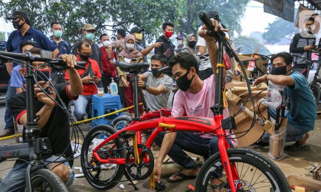 Tren Sepeda Lipat Di Kalangan Anak Muda Indonesia