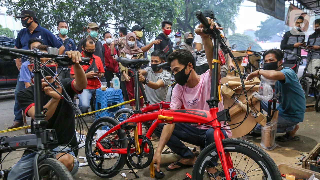 Tren Sepeda Lipat Di Kalangan Anak Muda Indonesia